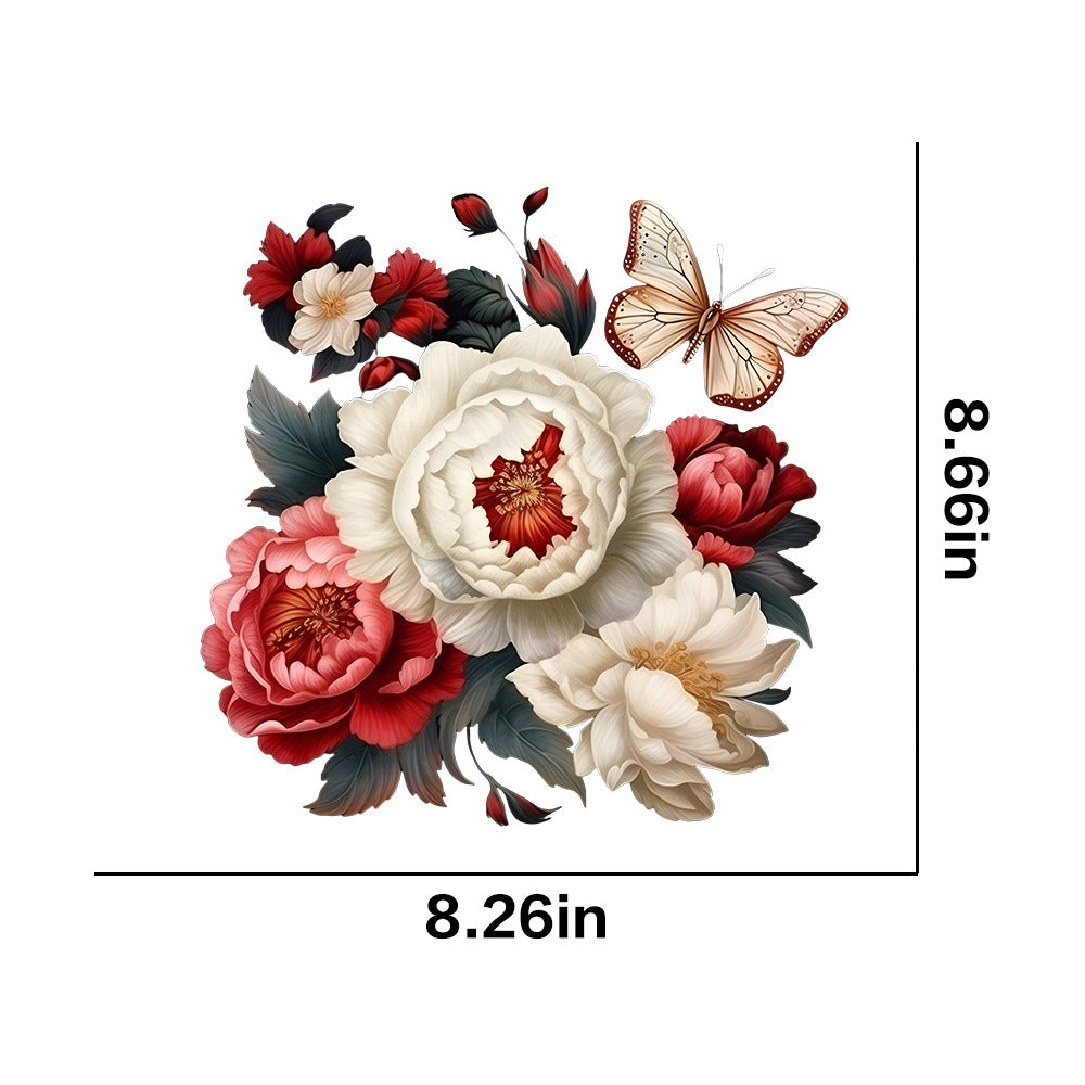 Wholesale Vintage Butterfly  UV DTF Ready to Press Transfers Wraps