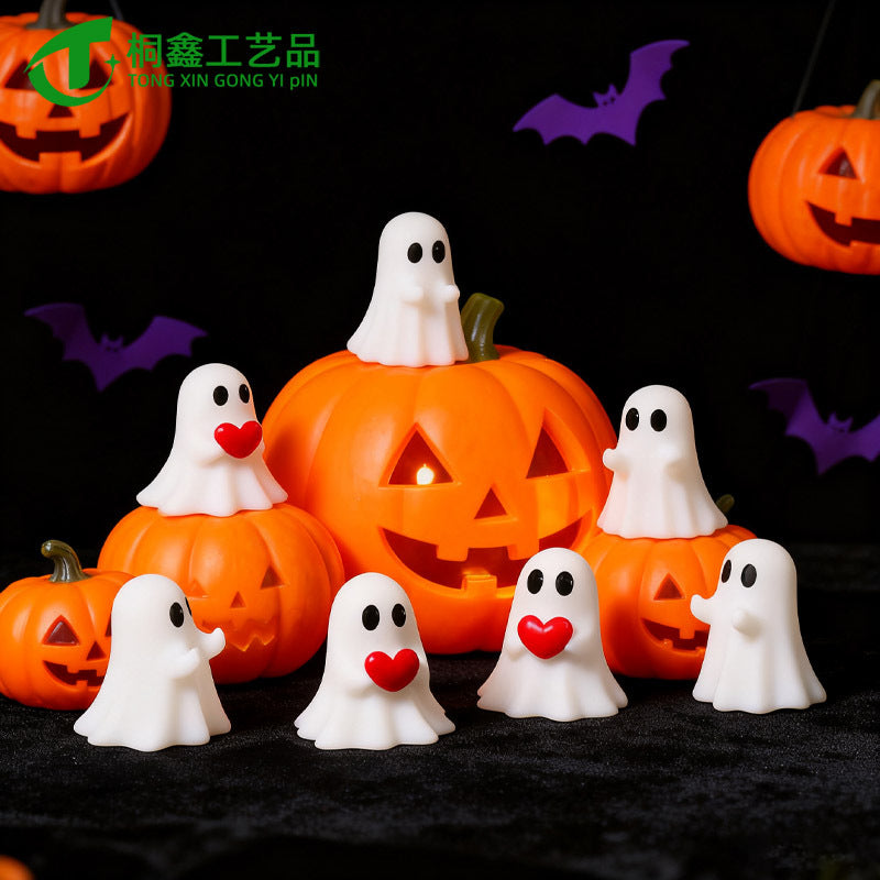 Wholesale Resin Ghost Middle Finger Figurine Funny  Decor Party Gift Home Decor