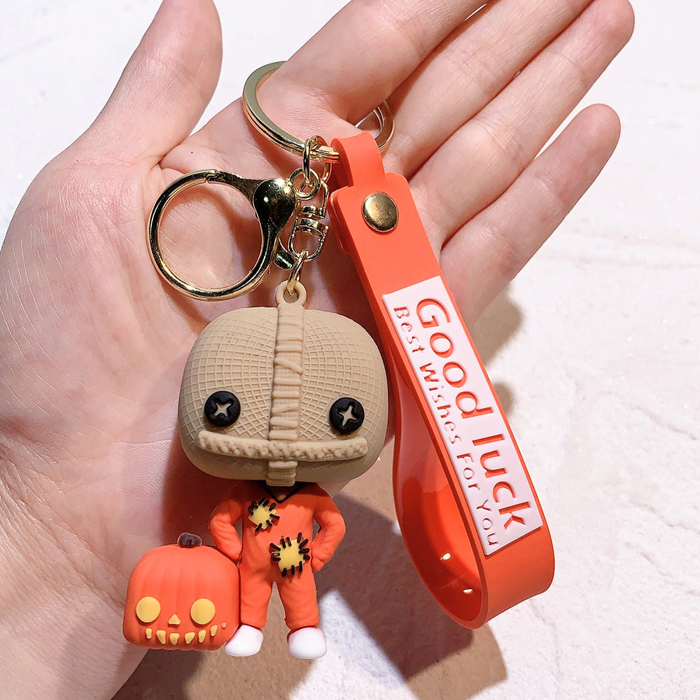 Wholesale Ghost Baby Bride Doll Clown Back Soul Keychains OLY Exclusive