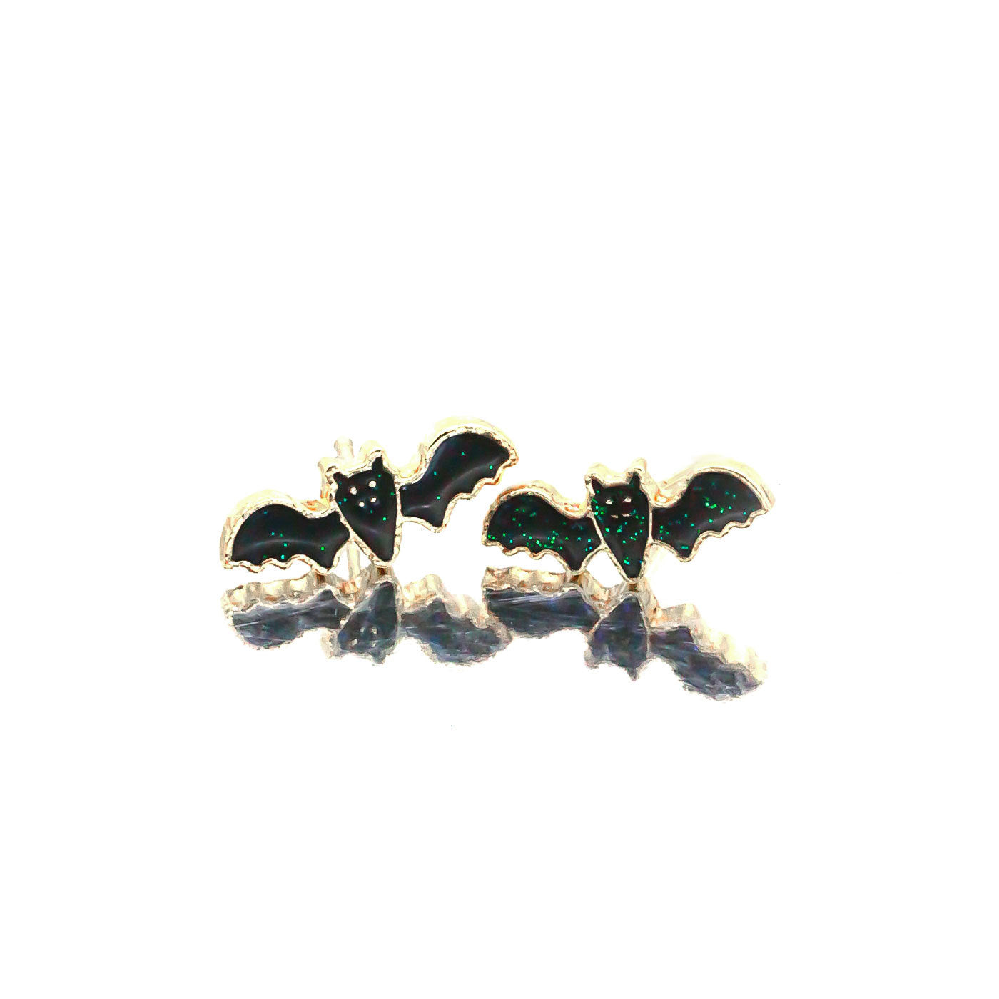 Wholesale   Web Pumpkin Stud Earrings Trendy Rhinestone Cartoon Jewelry Accessory For Party Gift