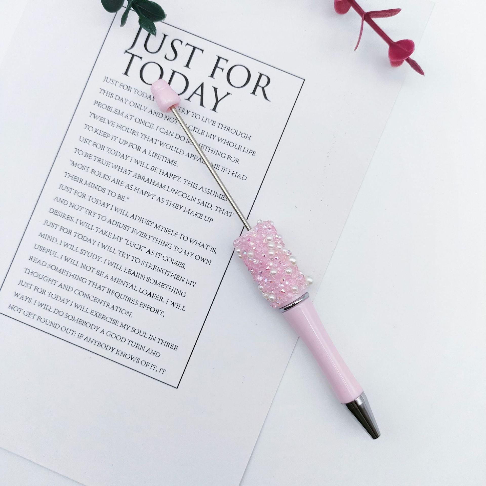 Wholesale 10pcs Pearl Sugar Bead Pen Hand Painted Beads DIY