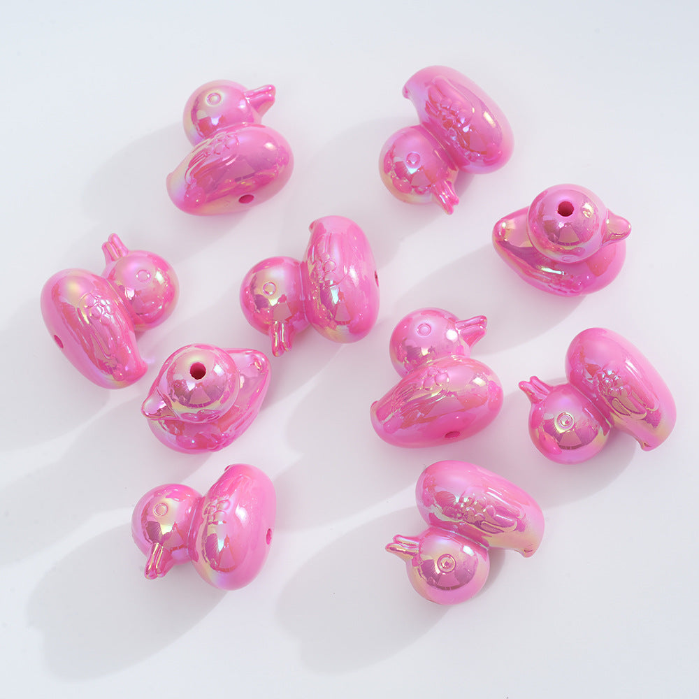 Wholesale 10pcs Duck Beads DIY Jewelry Accessories Vertical  Beads