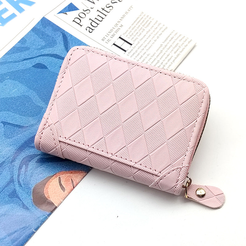Wholesale Large-Capacity Card Holder Zipper Wallet