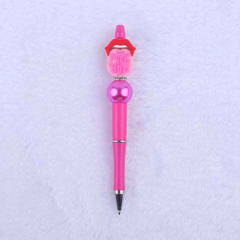 Wholesale Creative DIY Cartoon Cute Silicone Color Plastic Multifunctional Pen Ballpoint Pen