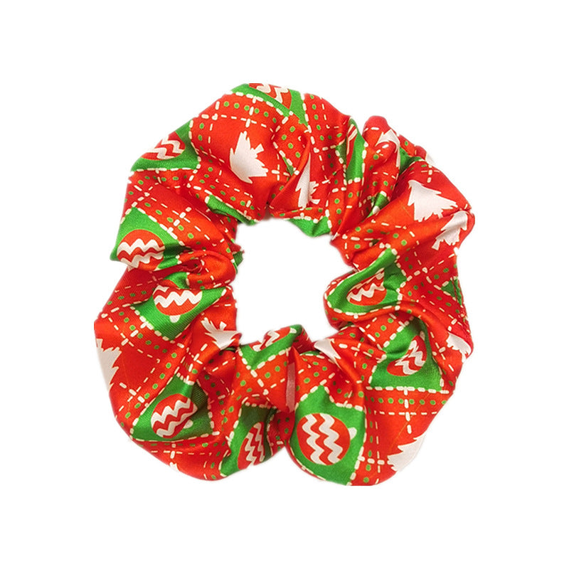 Wholesale Christmas Fabric Sausage Rings