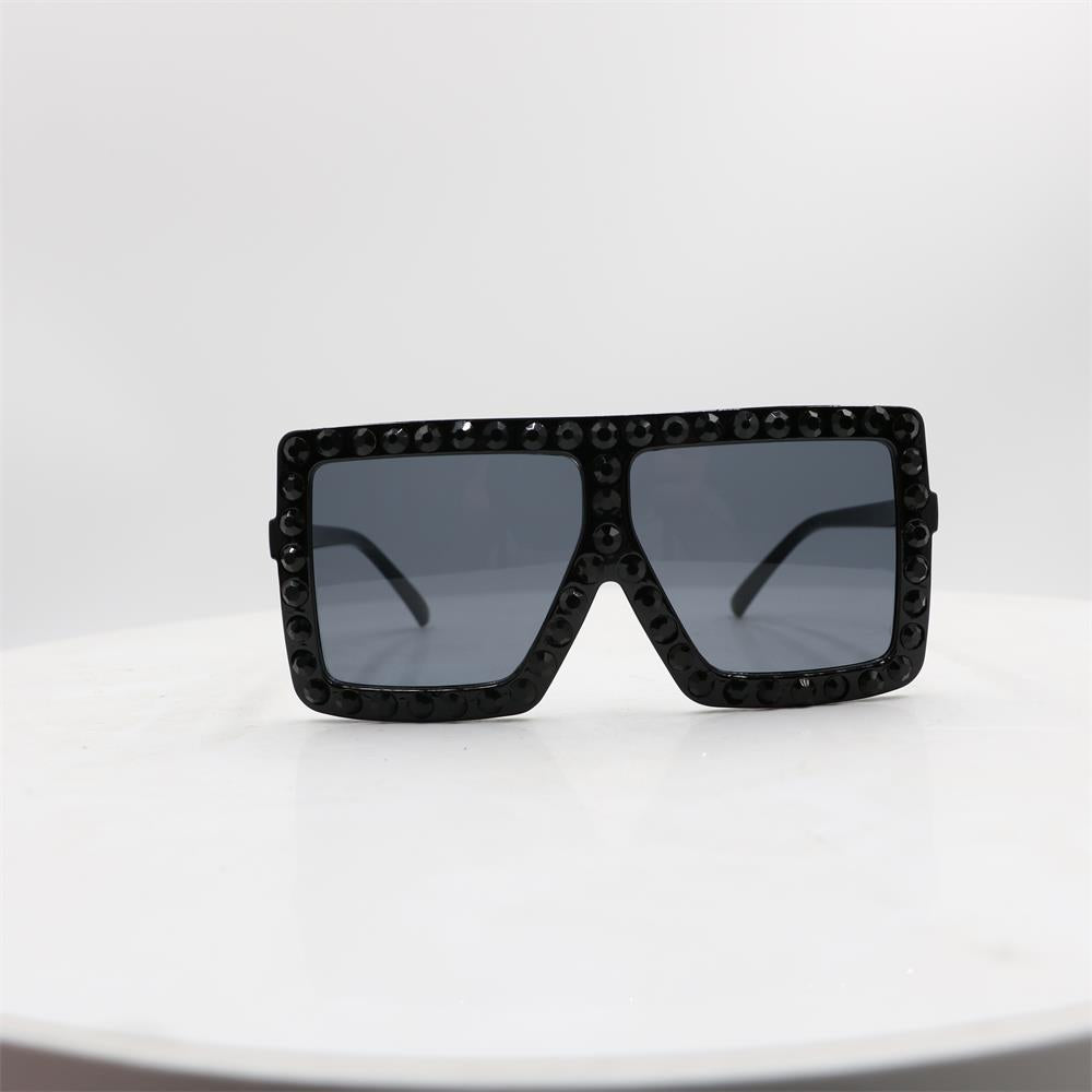 Wholesale Children Full Diamond Frame PC Sunglasses