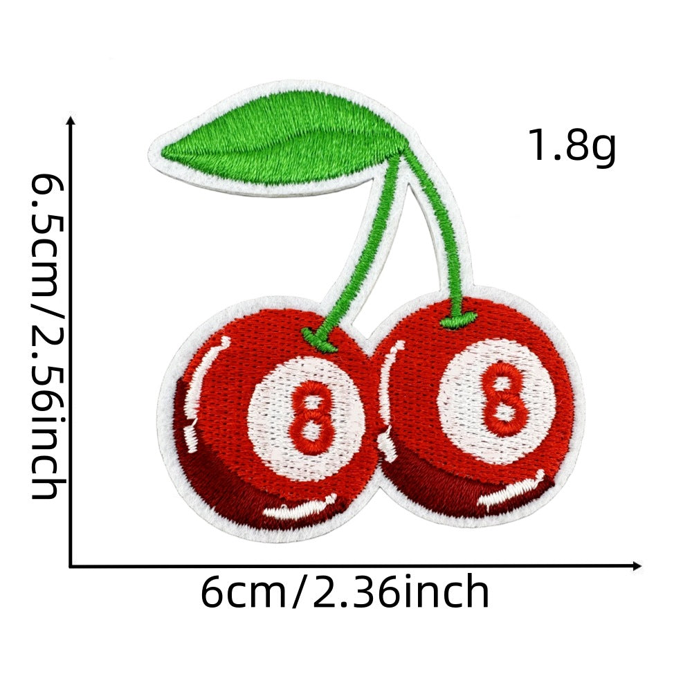Wholesale Cartoon Red Cherry Series DIY Patches
