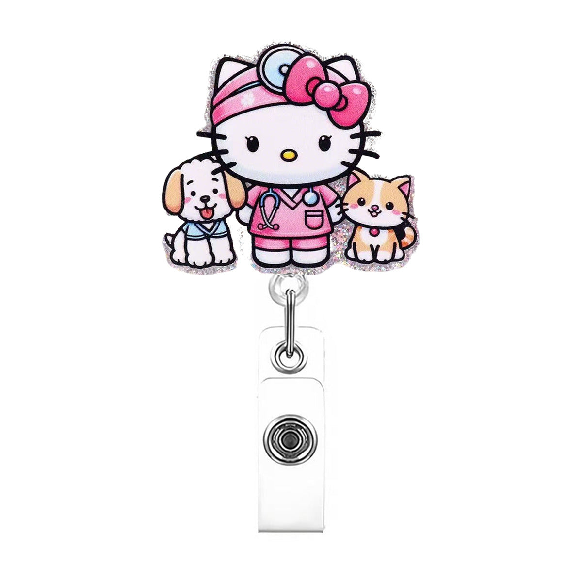 Wholesale Christmas Colored Bow Badge Reels