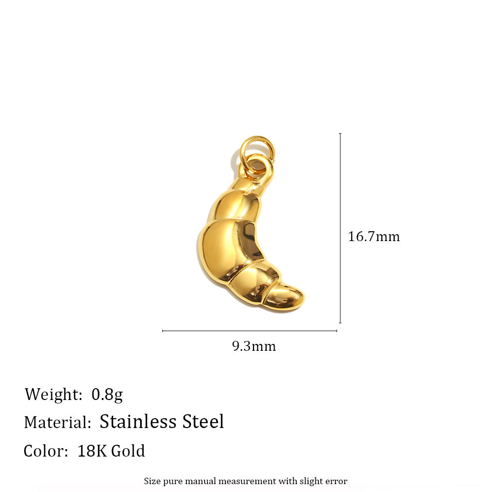 Wholesale Golden seahorse bow tie five-pointed star denim boots pendant