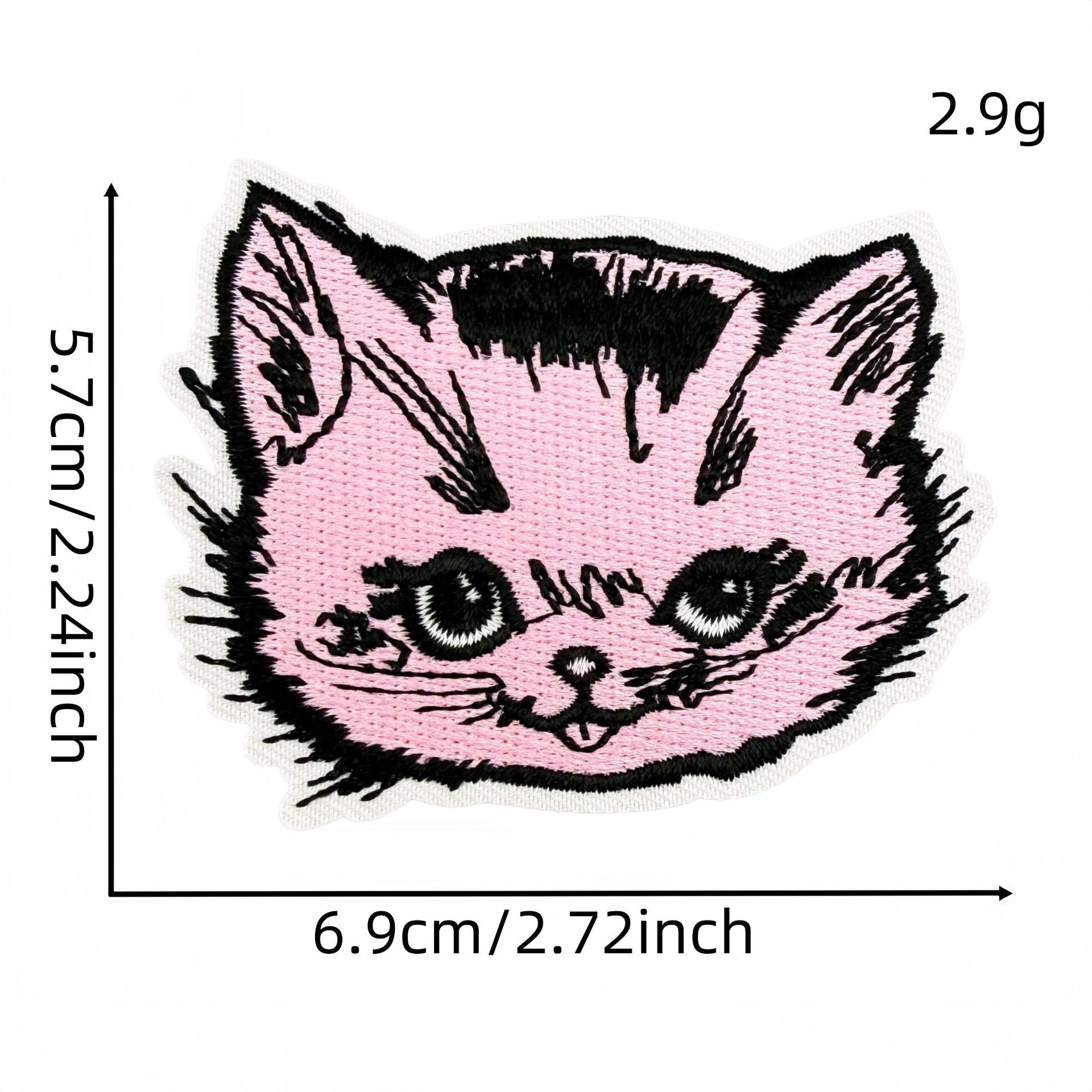 Wholesale Y2K Black Pink Urban Cool Embroidered Patch Set 27Pcs Skull Heart Butterfly DIY Decorative Patches For Clothes Bags Fashion Accessory Gift Resale