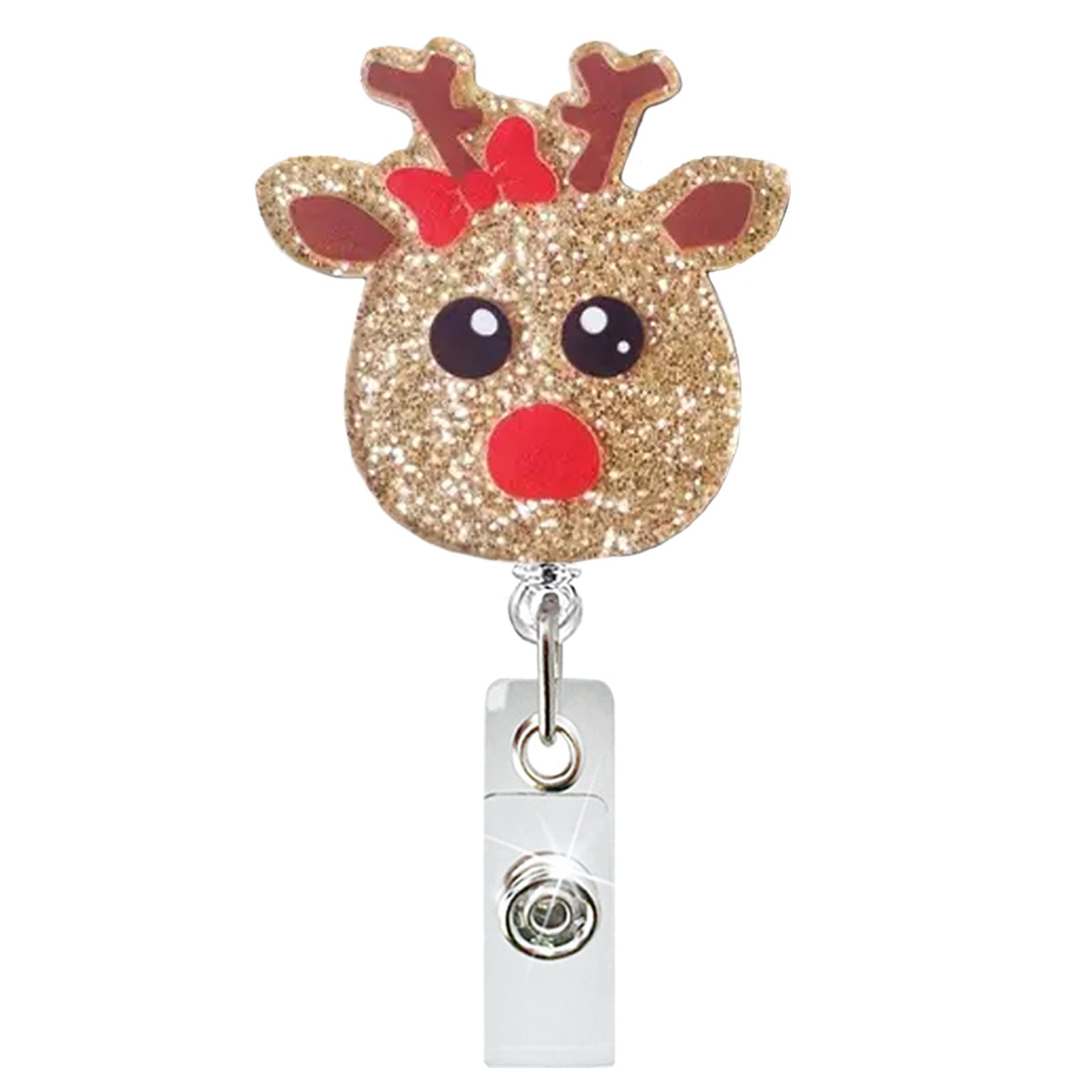 Wholesale Funny Christmas Tree Badge Reels