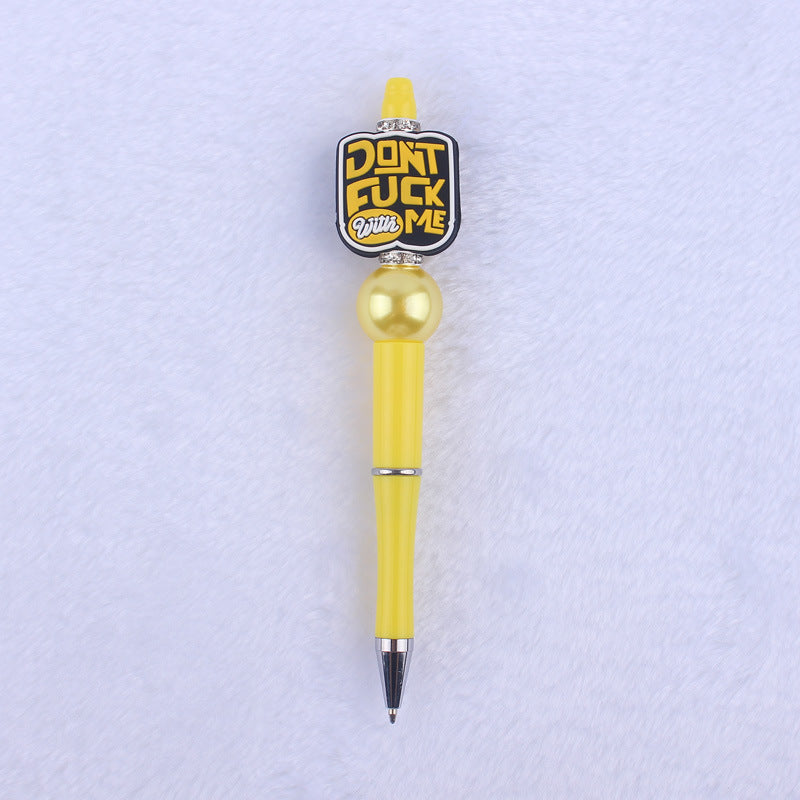 Wholesale Creative DIY Cartoon Cute Silicone Color Plastic Multifunctional Pen Ballpoint Pen