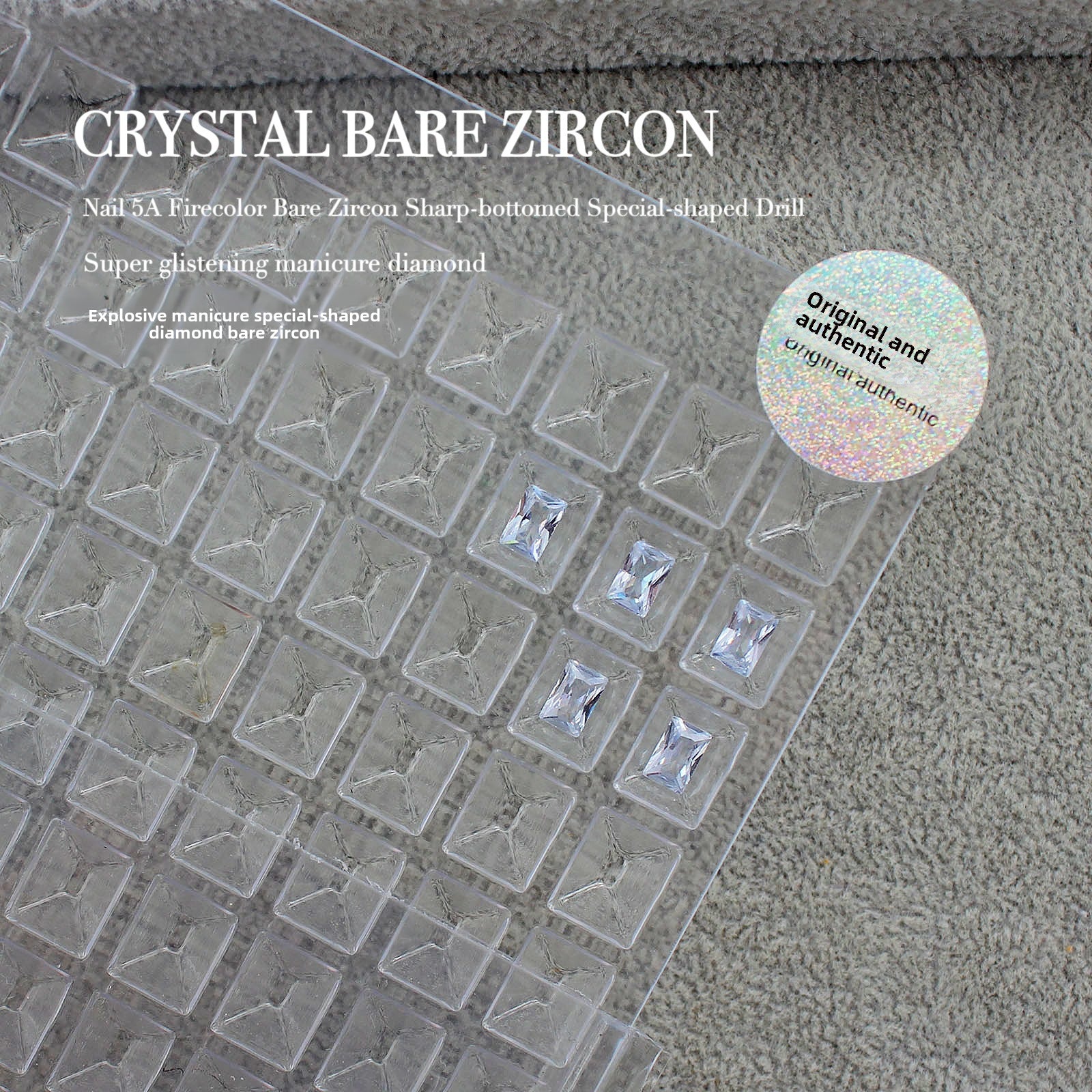 Wholesale 50pcs Flashing Mini Nude Zircon Pointed Bottom Diamond Shaped Rock Sugar Pigeon Egg Water Drop Nail Art Horse Eye Nail Art Jewelry