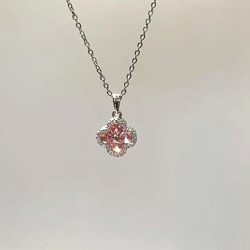 Wholesale Thorns and Aurora Key Rose Butterfly Cartoon Cat Necklace