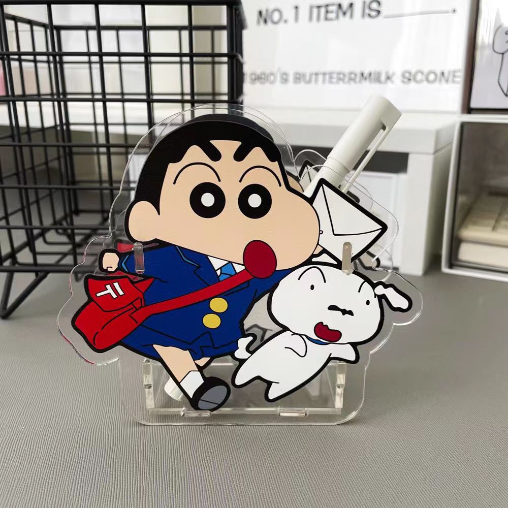 Wholesale  Creative Cute Cartoon Acrylic Pen Holder OLY Exclusive