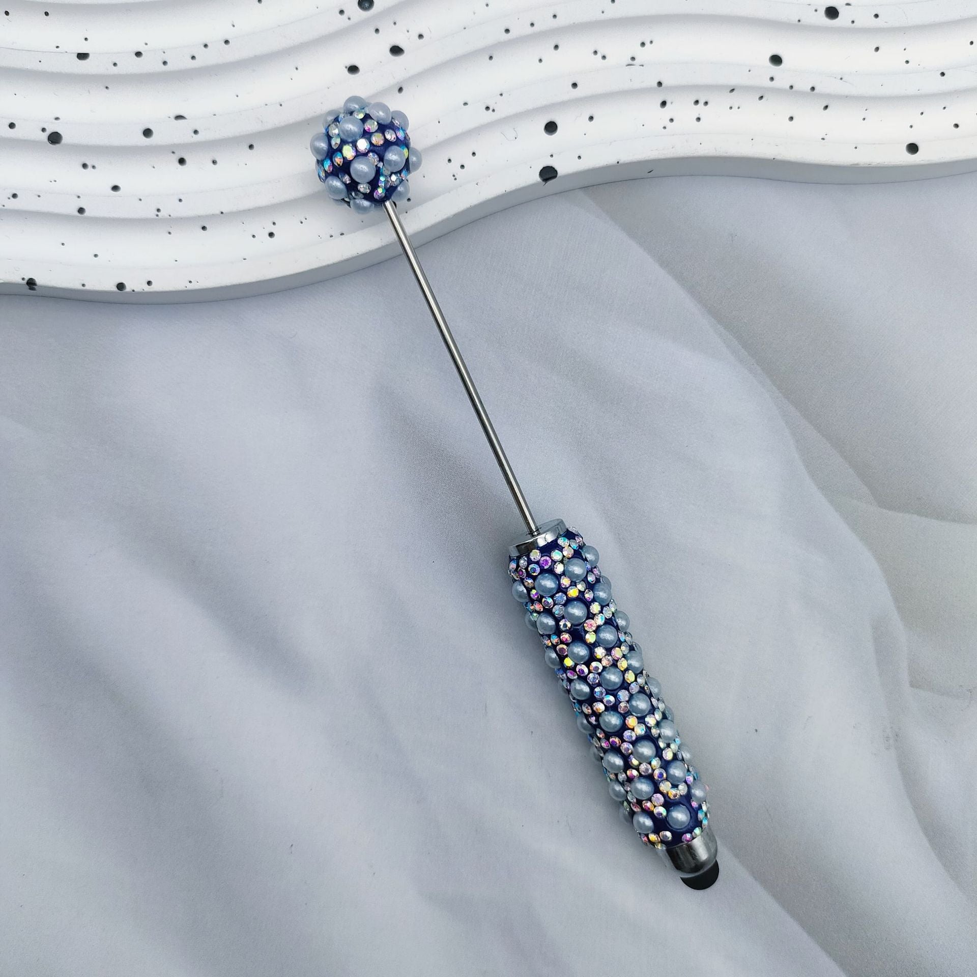 Wholesale DIY Touch Screen Pearl Full Diamond Beadable Pen
