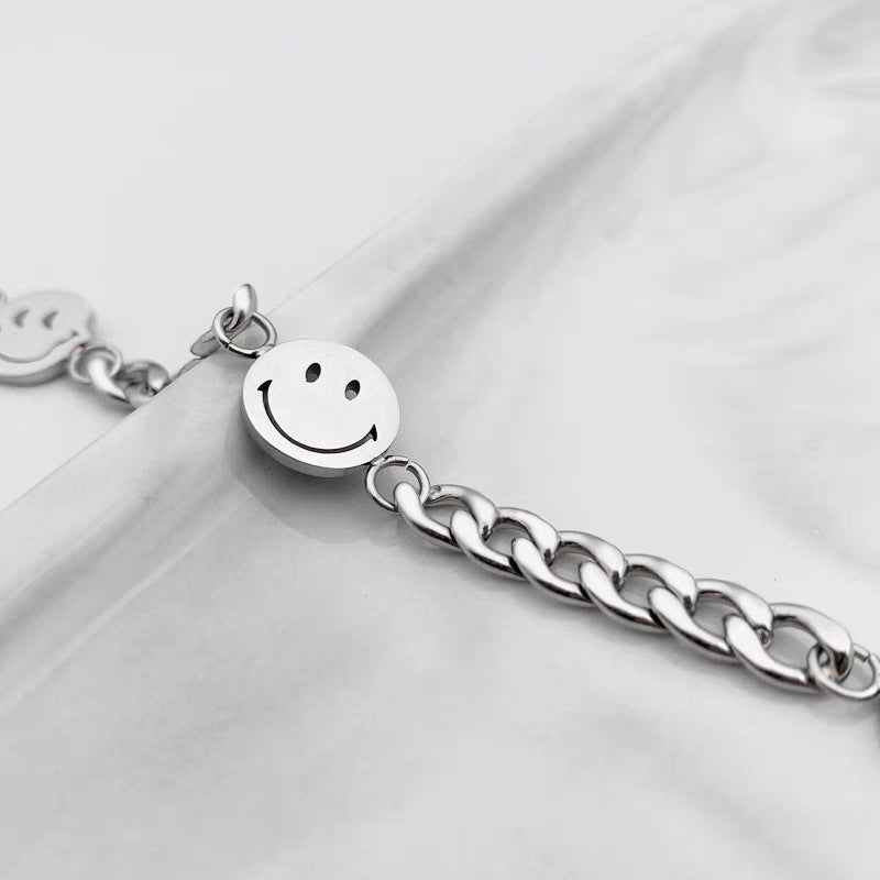 Wholesale Emotions Titanium Steel Expression Bracelet