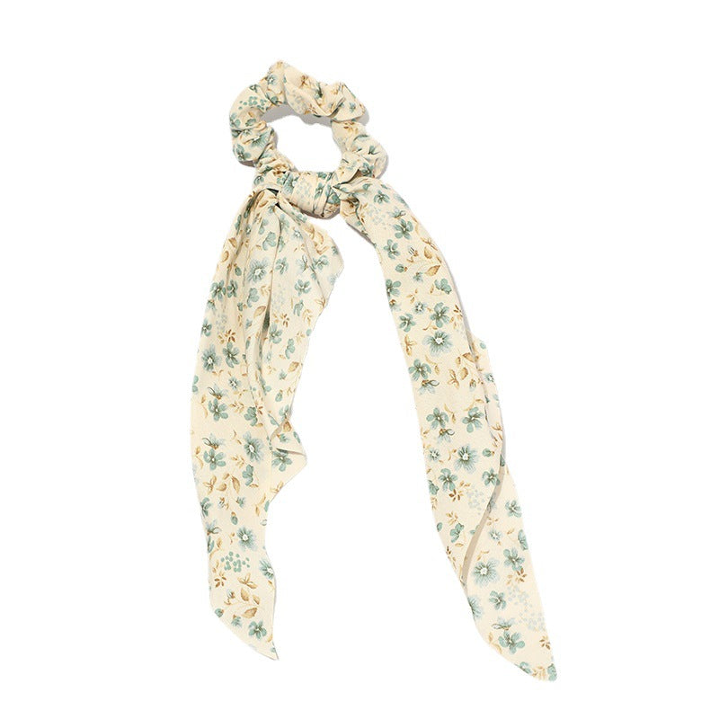 Wholesale of New Fresh Girl Fragmented Flowers Sweet Fabric Hair Scrunchies