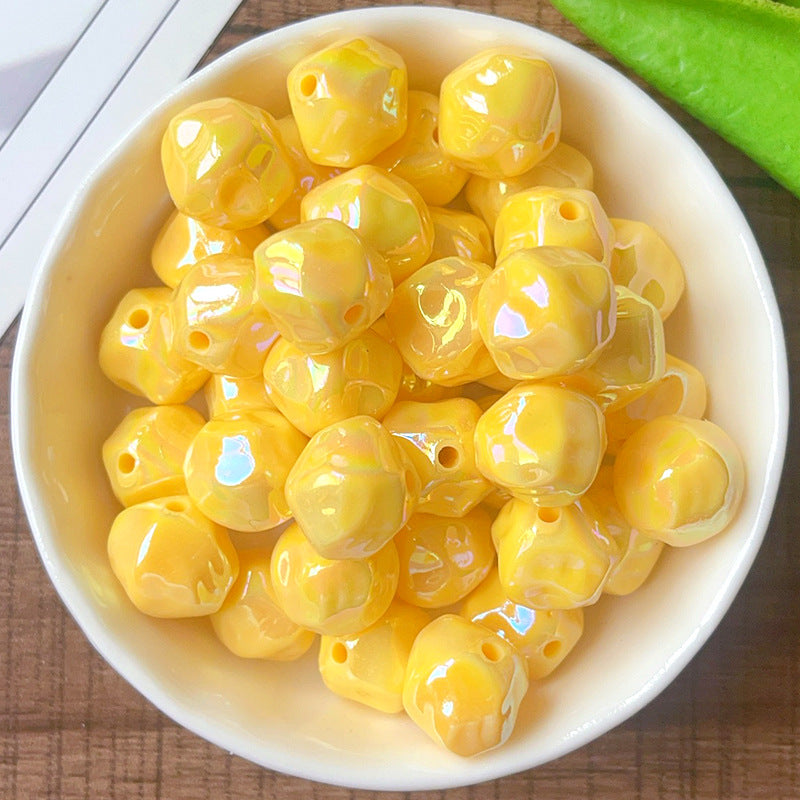 Wholesale 10pcs/pack Acrylic fig through hole loose beads