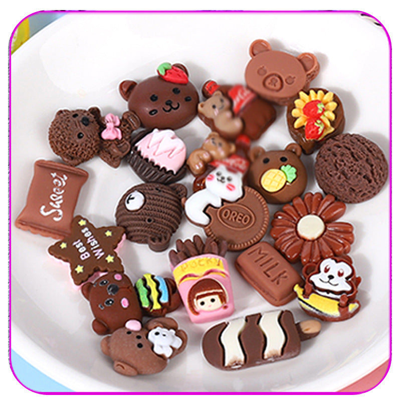 Administradores de pegatinas de calcomanía de resina de 20 piezas al por mayor.