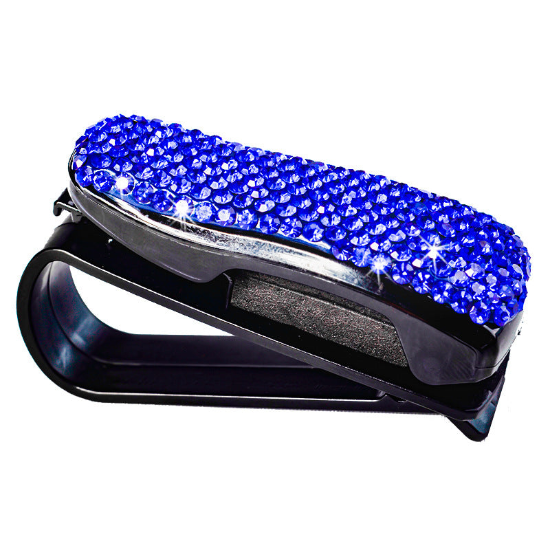 Wholesale of Automotive Eyewear Clips with Diamond Shading Creative Plastic Car Interior Products