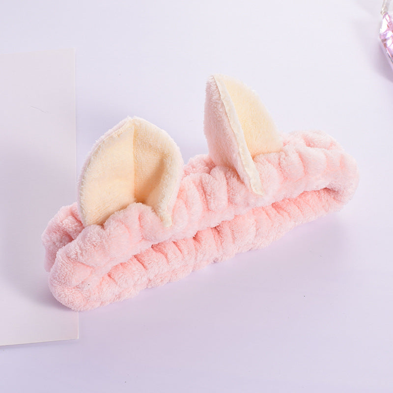 Wholesale Fold Ear Cat Autumn and Winter Style Plush Headband