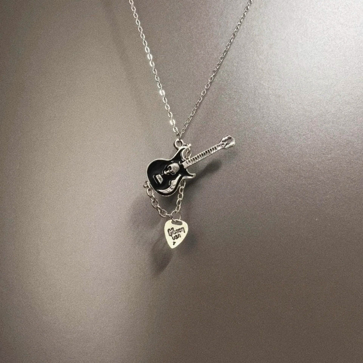 Wholesale Color printed card cross moon cartoon cat necklace