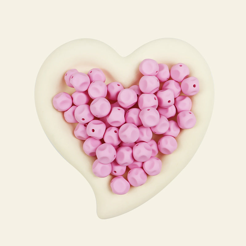 Wholesale 15mm Irregular Silicone Bead DIY Bead Pen Accessories