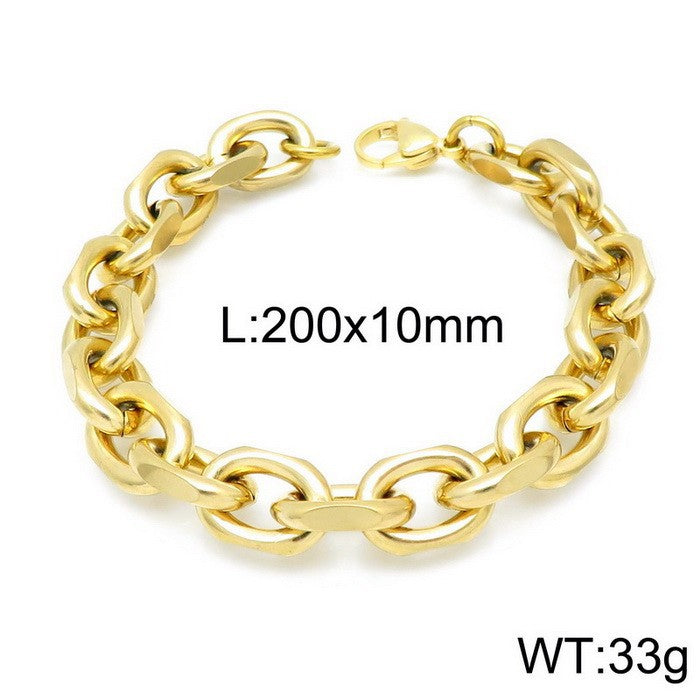 Wholesale Fashion Retro Light Luxury Hollow Steel Ball Stainless Steel Wish-granting Bracelet