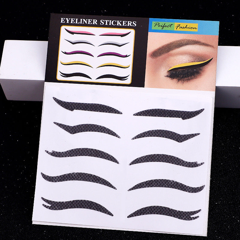 Wholesale Europe and America Eyeliner Patch Eye Shadow Cat Eye Makeup Double Eyelid Patch