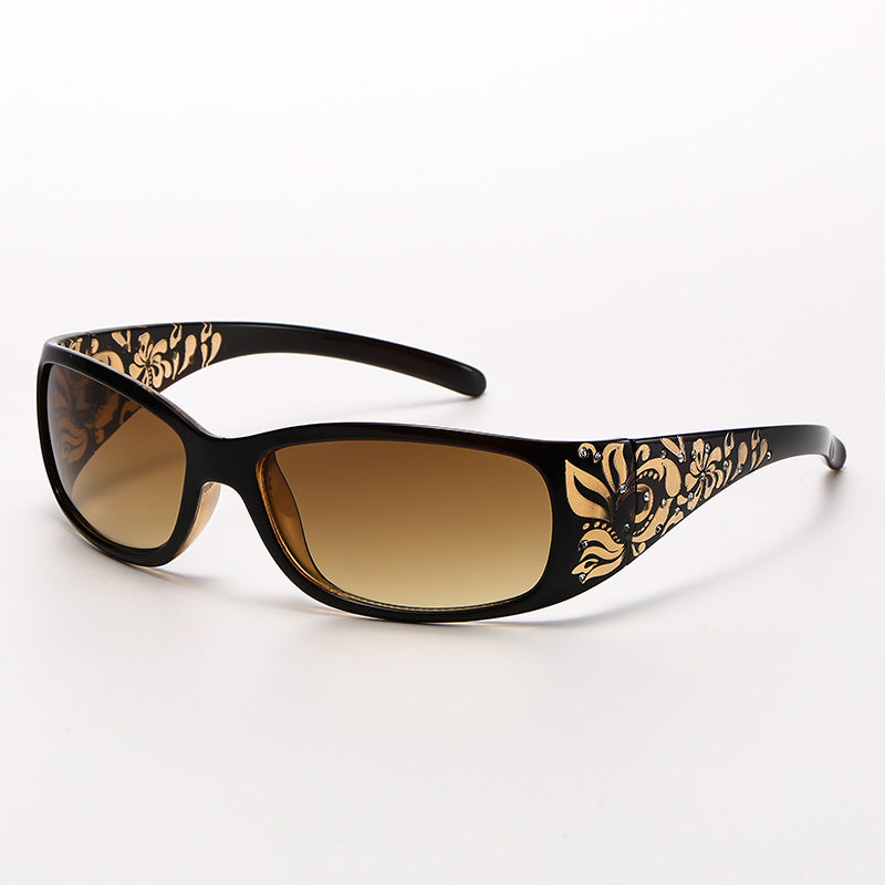 Wholesale Laser diamond sunglasses