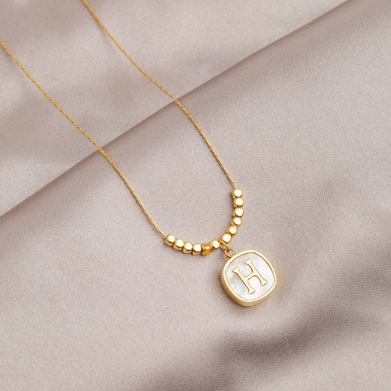 Wholesale Gold Titanium Steel Necklace for Women,  Non-Fading