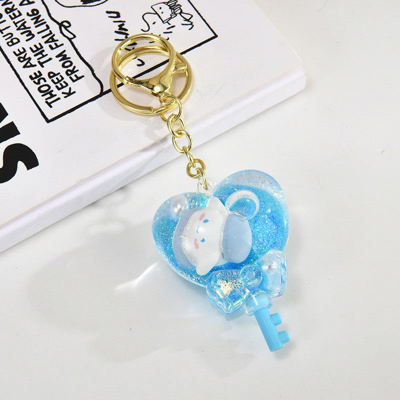 Wholesale Acrylic   Sand Keychain