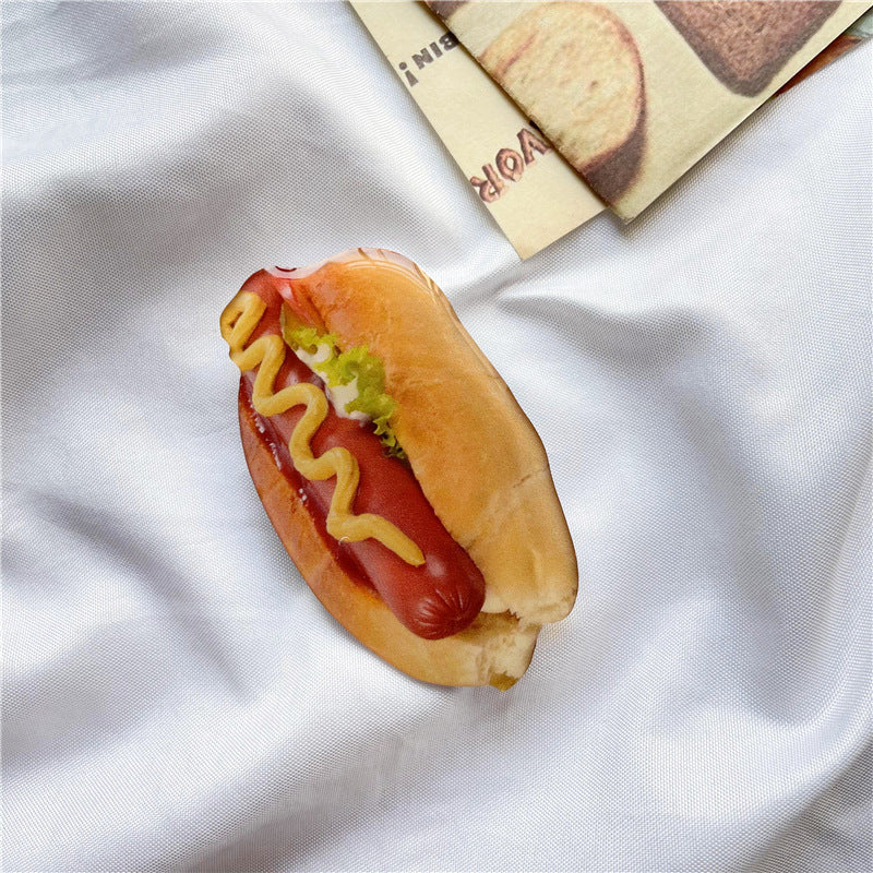 Wholesale Epoxy Muffin Toast Mobile Phone Airbag Holder