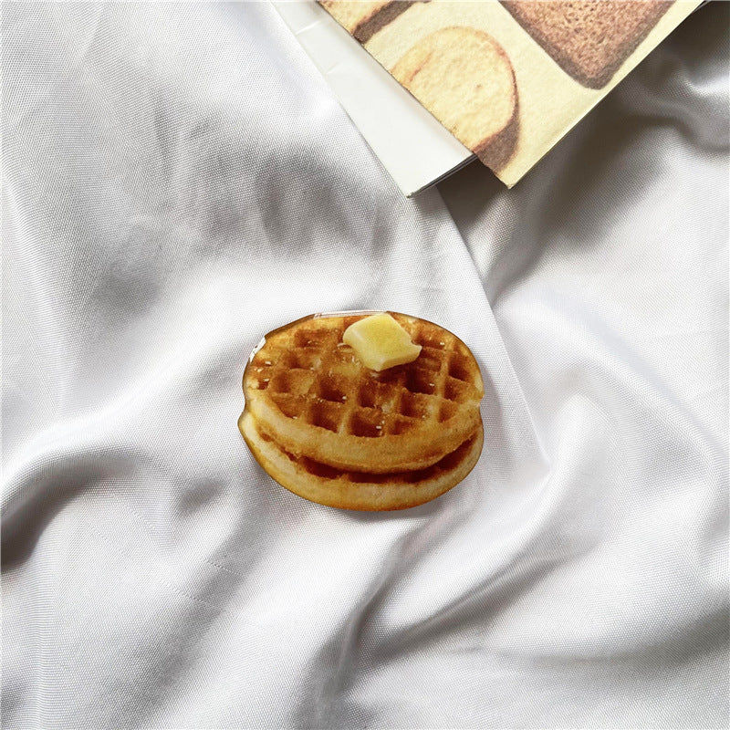 Wholesale Epoxy Muffin Toast Mobile Phone Airbag Holder