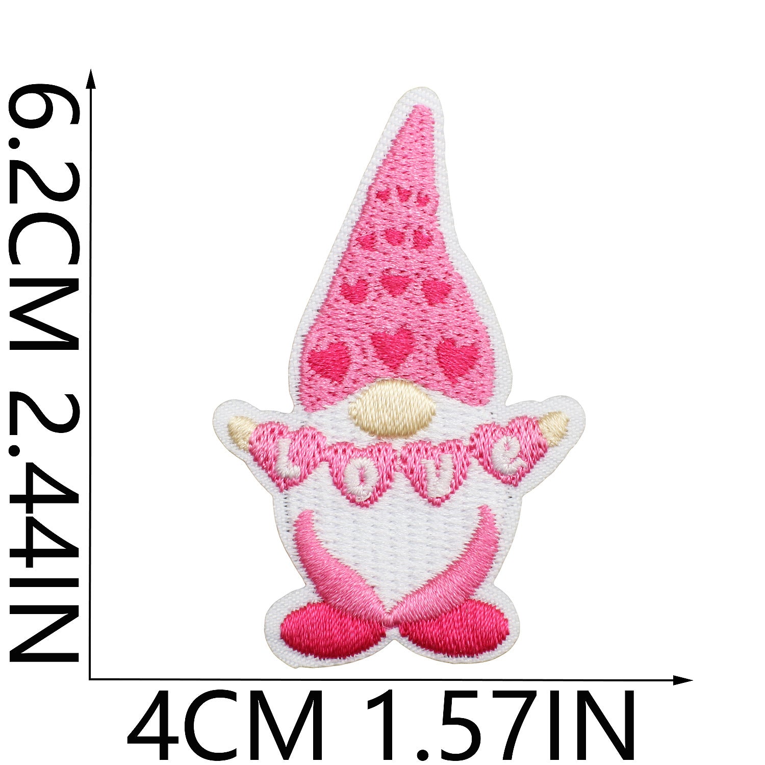 Wholesale Valentine's Day Monster Embroidered Patch FS