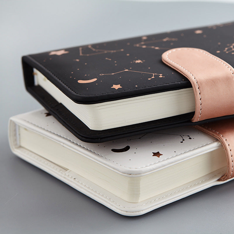 Wholesale Faux Leather Snap Button Notebook
