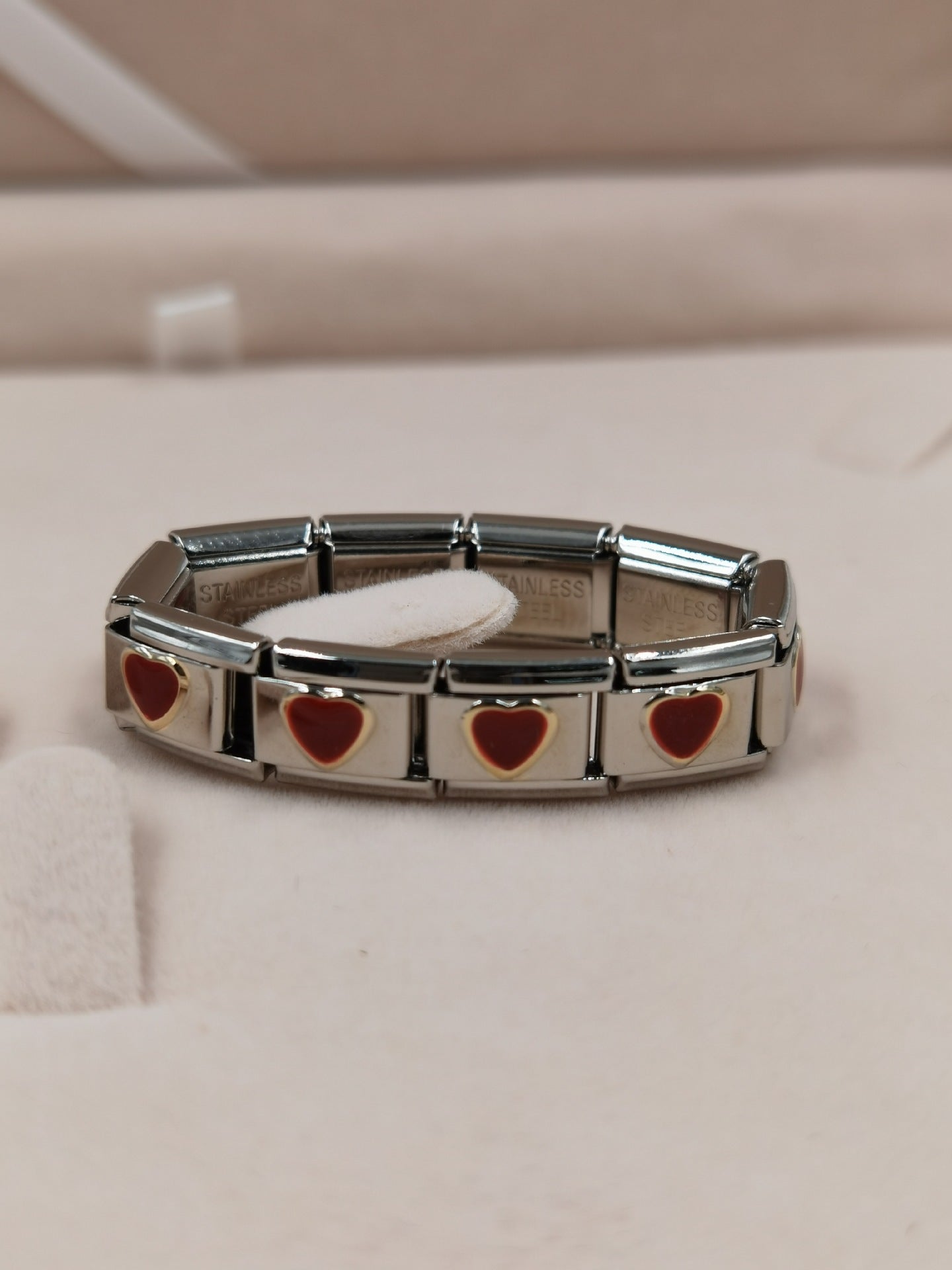 Wholesale Italian Charm Bracelet DIY Module Splicing Stainless Steel Bracelet Accessories Charms