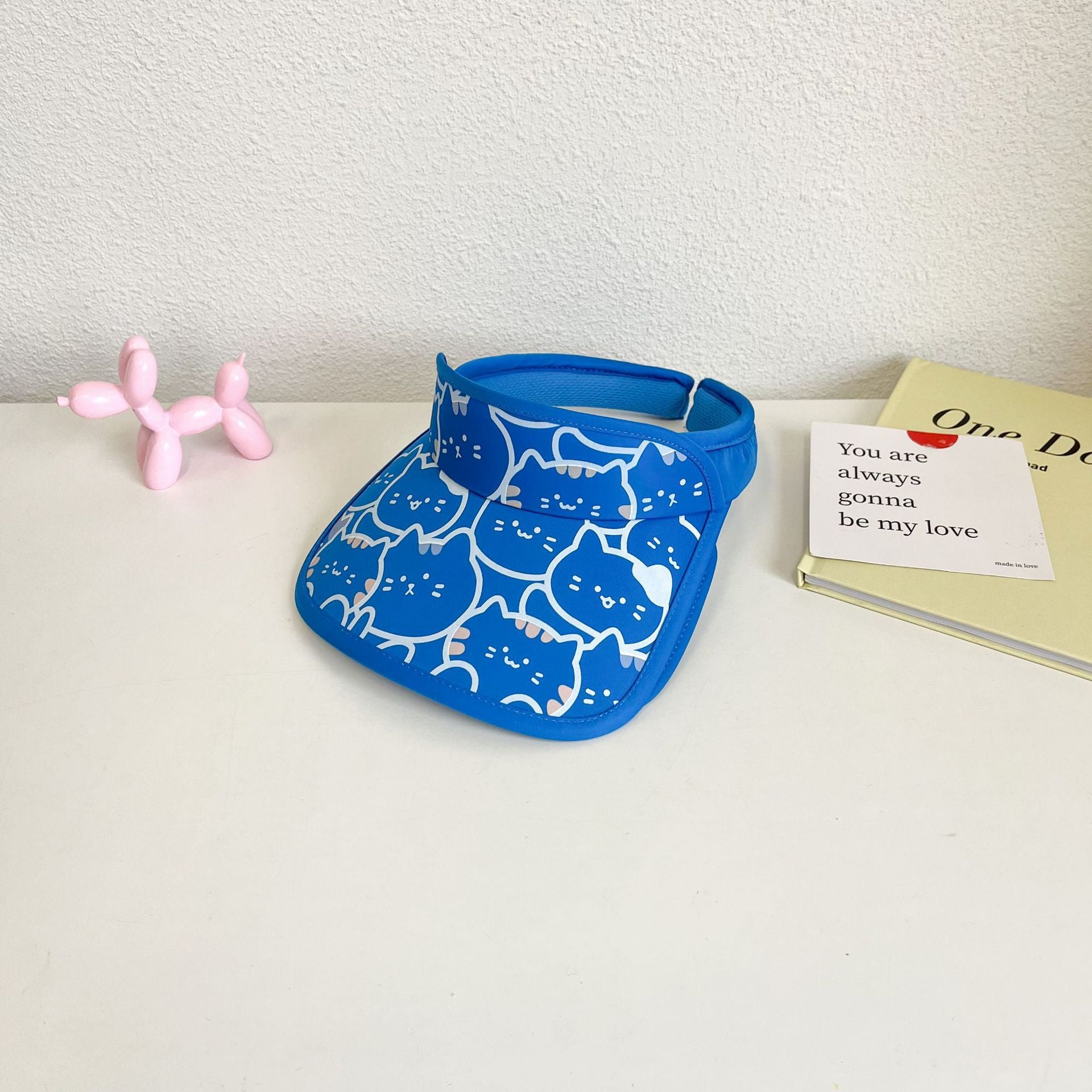 Cartoon de algodón para niños de verano al por mayor Big Brim Sunshade Top de copa vacía