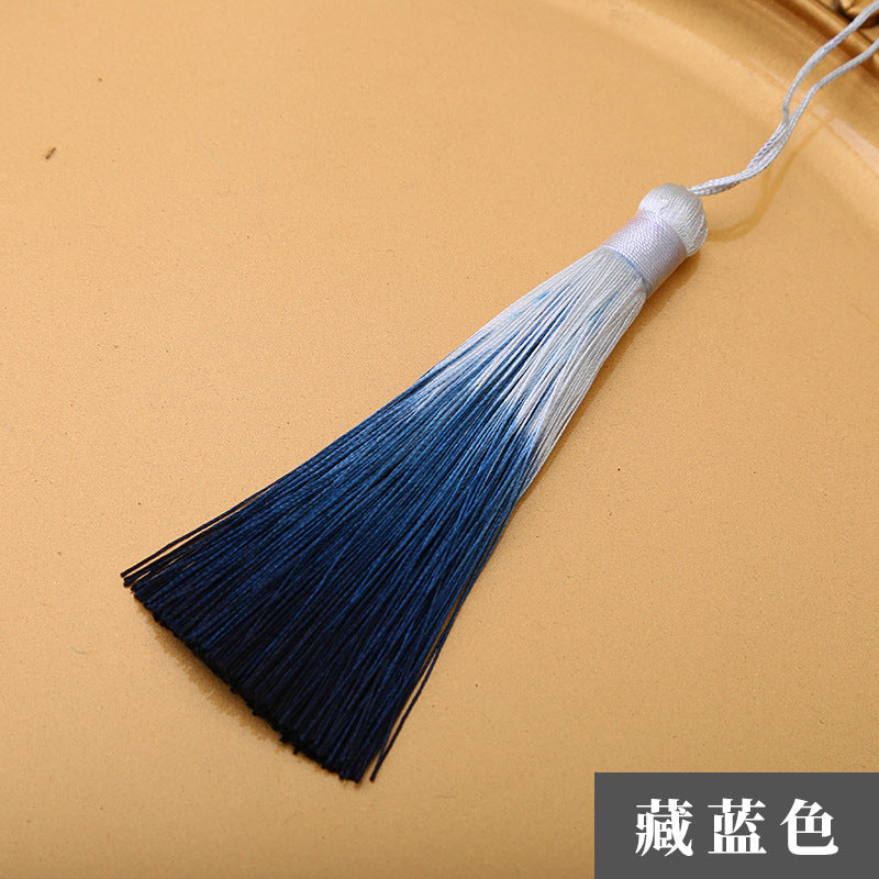 Wholesale Small Gradient Dye Tassel Vertical Decorative Pendant