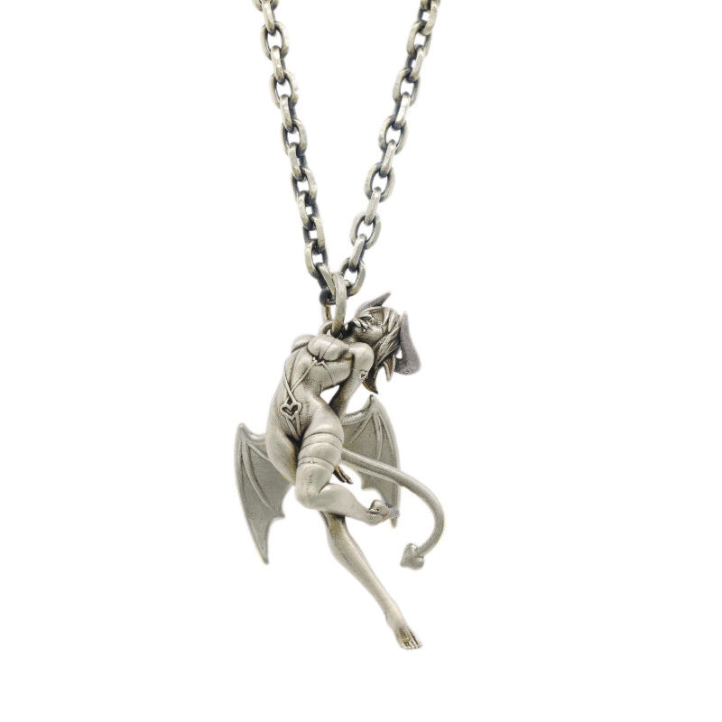 Wholesale Vintage Devil Angel Sweater Chain