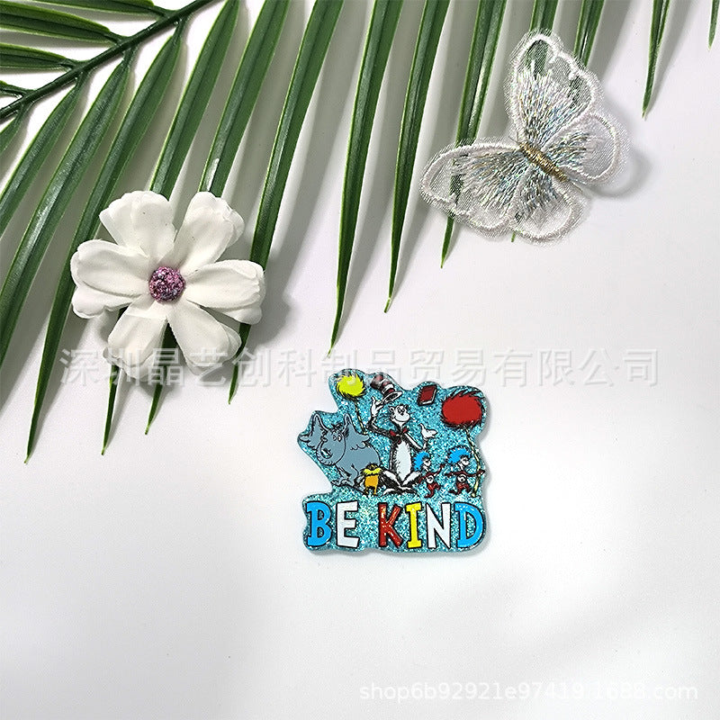 Wholesale 10 pcs/pack Sequin Acrylic DIY Accessories - Animal Series