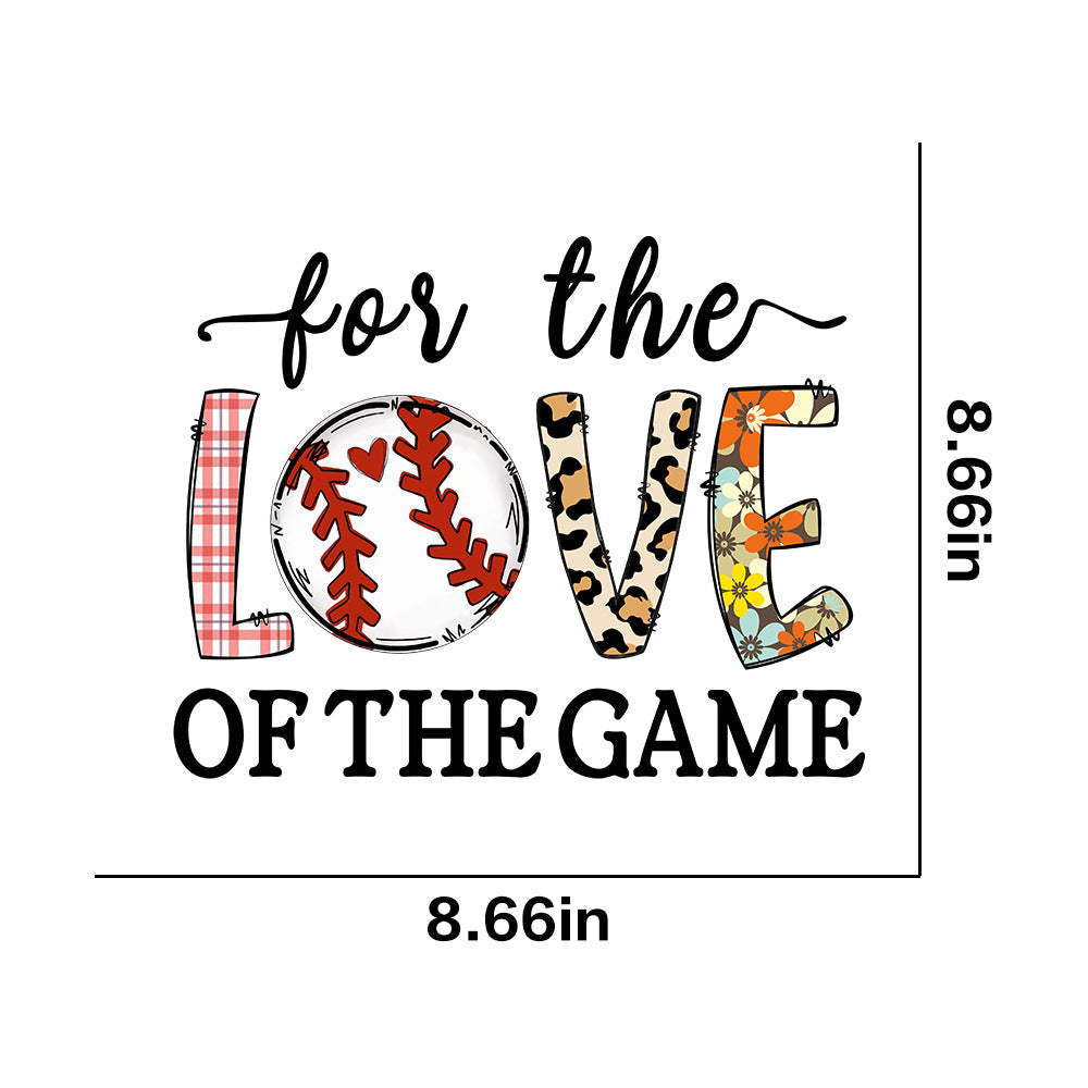 Wholesale Leopard print rugby pattern UV DTF Ready to Press Transfers Wraps