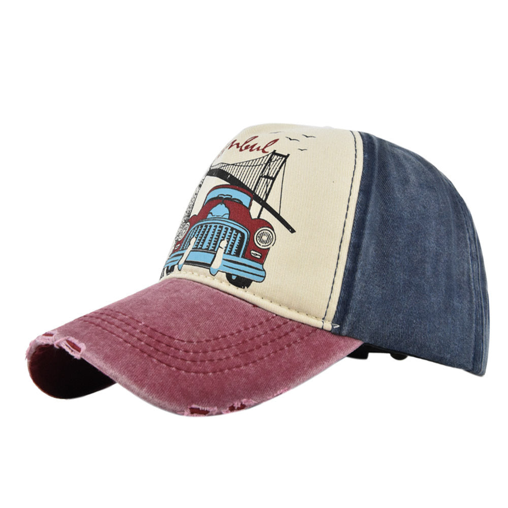 Gorra de béisbol de bordado tridimensional de algodón al algodón al por mayor