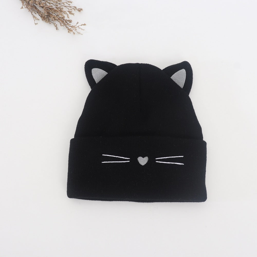 Wholesale 2-6 Year Old Children's Dinosaur Knitted Hat Plus Velvet and Thickened Cartoon Acrylic Wool Hat