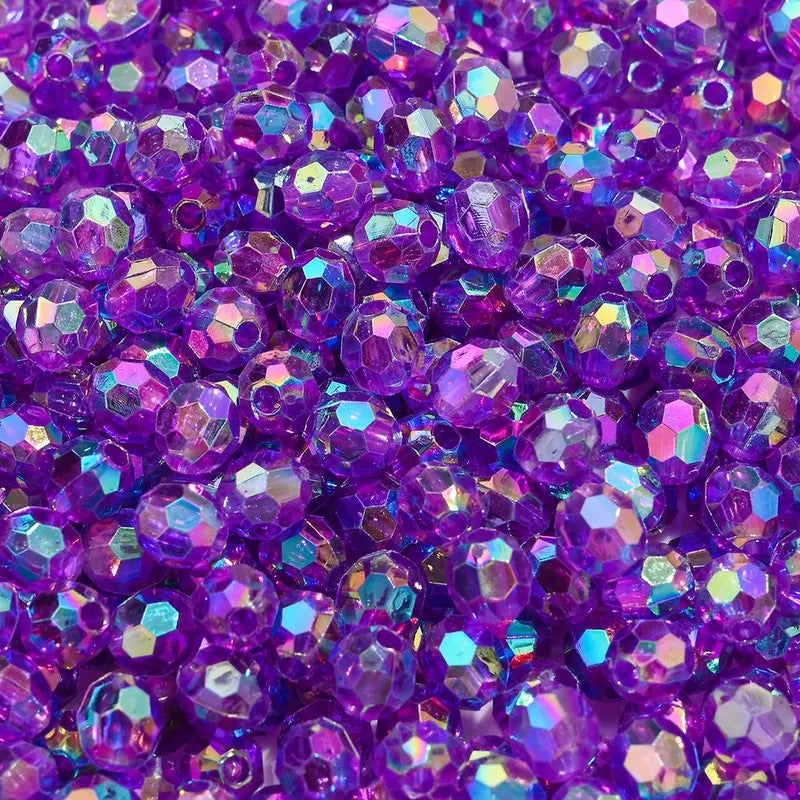 Wholesale 20Packs Shiny Oval Plastic Beads