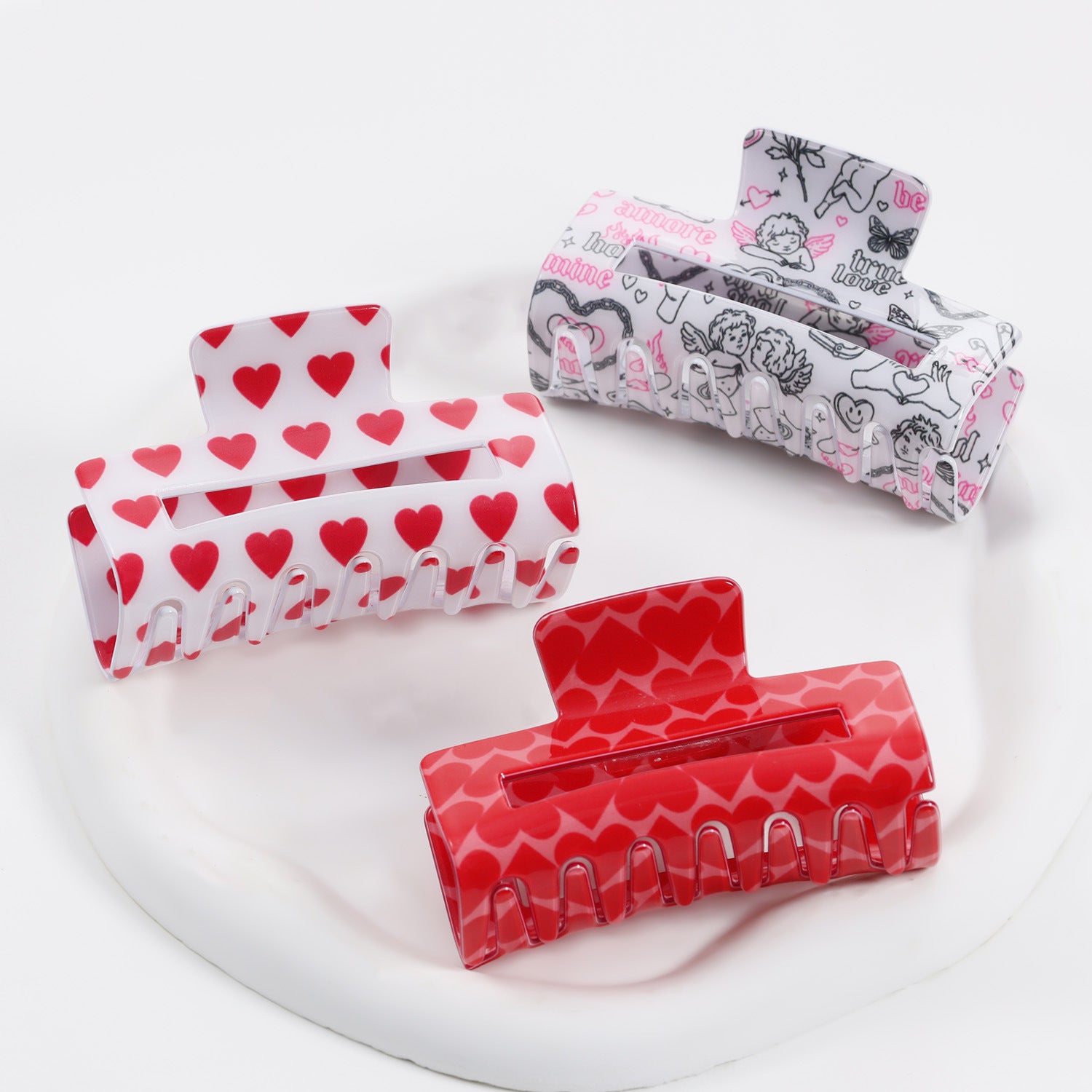 Wholesale Valentine's Day Love Creative Autumn and Winter Jewelry Clip