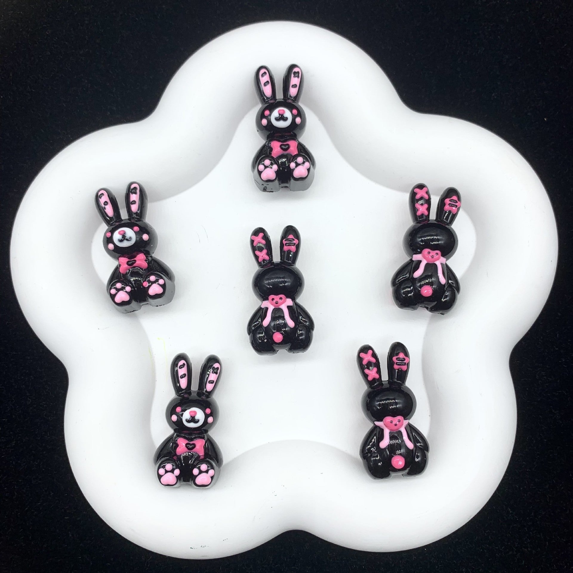 Wholesale 10pcs  Cute rabbit bead Acrylic Beads