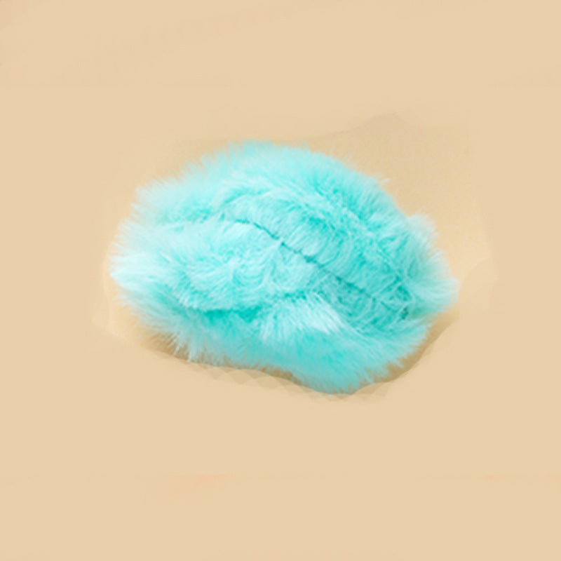 Wholesale Fashionable Plush Hat with Tag for 6-Inch Doll Casual Versatile Doll Clothes Suitable for Teenage Boys And Girls