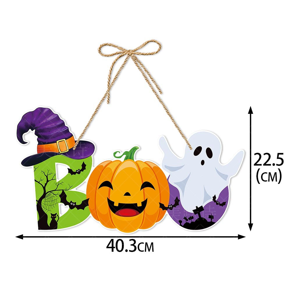 Wholesale 5pcs/pack door decoration pumpkin bat hanging ornaments